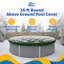Couverture hivernale pour piscine hors terre 12 ans-9055538
