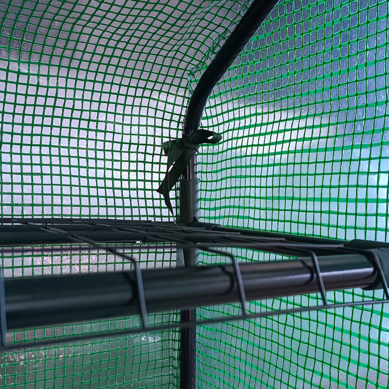 Walk-In Greenhouse For Tropical Planting - 94.52" X 70.45" 81.22", Enhance Plant Health With Resistance 18 Shelves, Control Climate, Being