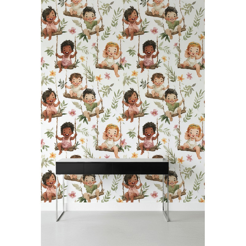Murale décorative pour enfants, Non tissé, non collé