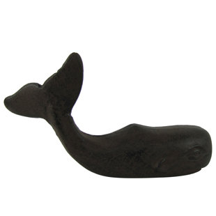 Butée de plancher pondérée en fer coulé en fer 3d de baleine