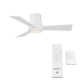 Hug 44'' 3 Blade Ceiling Fan with LED Light Kit