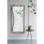 Miroir coquelicot 28 po x 1,5 po x 60 po avec cadre en métal doré de conception contemporaine pour salle de bain, vestibule