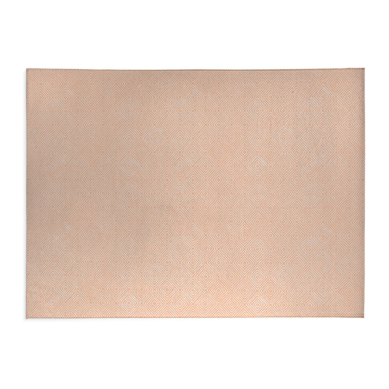 Paillasson Ikat, L 60 po x L 84 po, Pêche