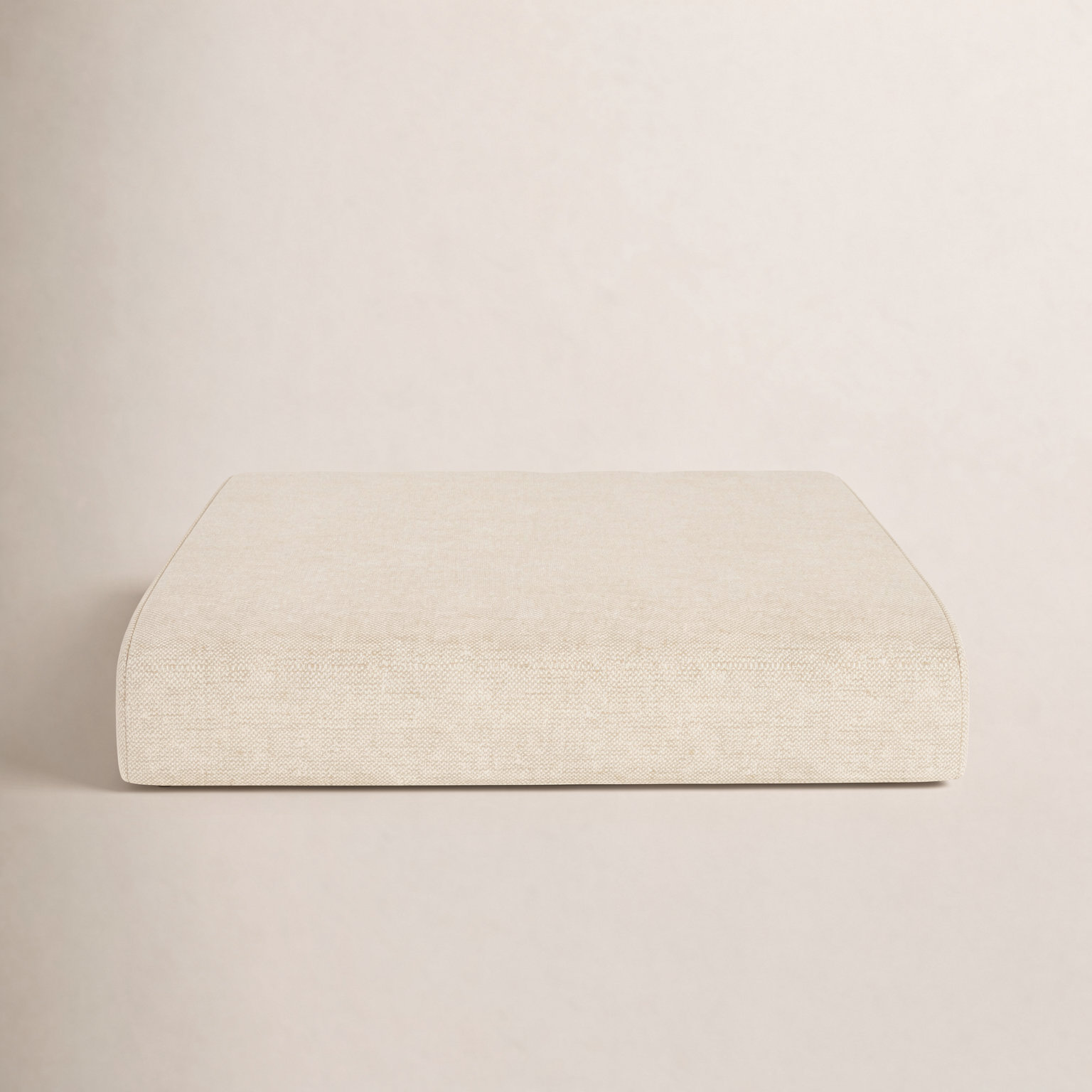 Sunbrella Outdoor Ottoman Cushion, Sunbrella® Canvas Canvas, 4" H x 22" W x 20" D