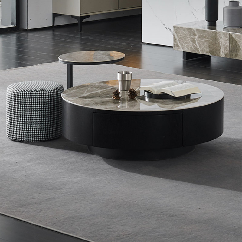 Luxe Slate Coffee Table Set