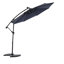Parasol de jardin 10 pi à DEL solaire - Bleu marine 40 lumières Réglage de la fonction d'inclinaison sans effort Stable Résistance au vent à énergie solaire marché bleu-1325441759
