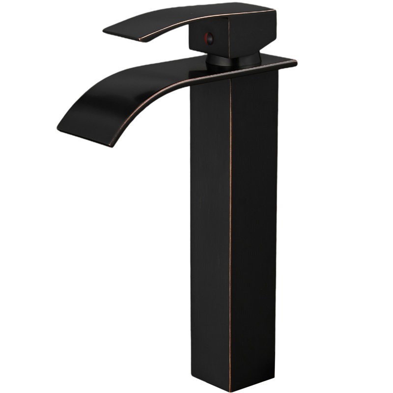 Single-handle Bathroom Faucet with Drain Assembly, Oil Rubbed Bronze