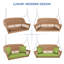 Tarawa 2 Person Porch Swing-32960401-32960411