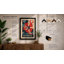 Hibiscus Bold Botanical - Framed Print-1050593093-1050593115