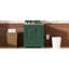 Meuble-lavabo moderne de 30 po avec lavabo en céramique facile à entretenir, structure en bois massif, 1 tiroir, 2 portes à fermeture en douceur, tablettes doubles, autoportantes, poignées en alliage de zinc, quai de rangement amélioré et tablettes-675455506-675455507