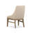 60" Round Dining Table With 4 Arm Chairs Sideboard And Dining Cabinet-1279941977