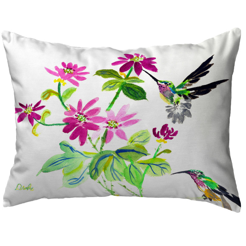 Outdoor Reversible Throw Pillow