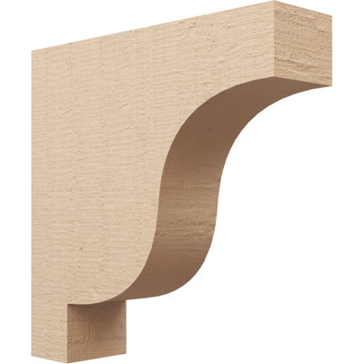 Bois de cèdre brut Newport, grain de bois TimberThane, brun clair apprêté