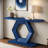 Ethereal 55.1" Farmhouse Wood Console Table-316320004