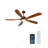 60 Inch  Wood Ceiling Fans With Lights And Remote