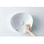 Lavabo de salle de bain vasque asymétrique TOTO® Kiwami® avec CEFITONTECT, blanc coton