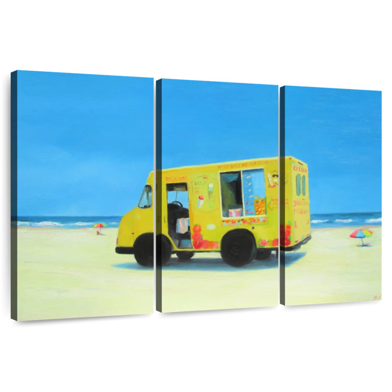 Gillard Ice Cream Truck, 24" H x 38" W