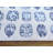 Bougie Diamonds Microfiber Rectangle Washable Rug-123393626-123393629