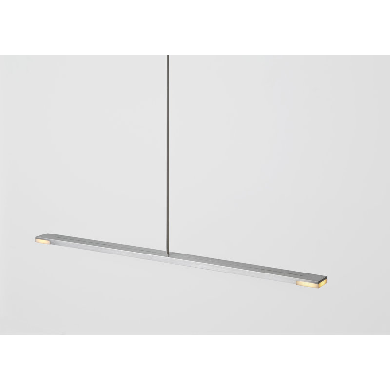 Virga 1 - Light LED Pendant, Brushed Aluminum, 2700K
