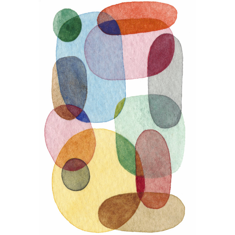 Inked Orbs I by Nikki Galapon - Wrapped Canvas Print, 122cm H x 81cm W x 3.8cm D