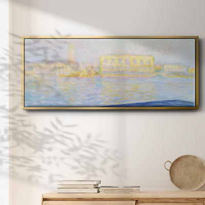 The Doges' Palace Seen from San Giorgio Maggiore, 1908 01 - Framed Canvas