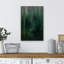 «Moody Abstract Landscape», reproduction d'art sur toile - vert foncé, reproduction d'art moderne minimaliste pour le salon, la chambre à coucher ou le bureau-120232291-120232290-120232289