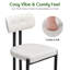 Chaise d'appoint rembourrée (ensemble de 2)-777111218