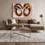 «Music Tabla», art mural sur toile beige-396061636