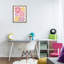 Cadre flottant à fleurs pastel aux couleurs pastel, design par Kim Allen-1426142775-1426142770