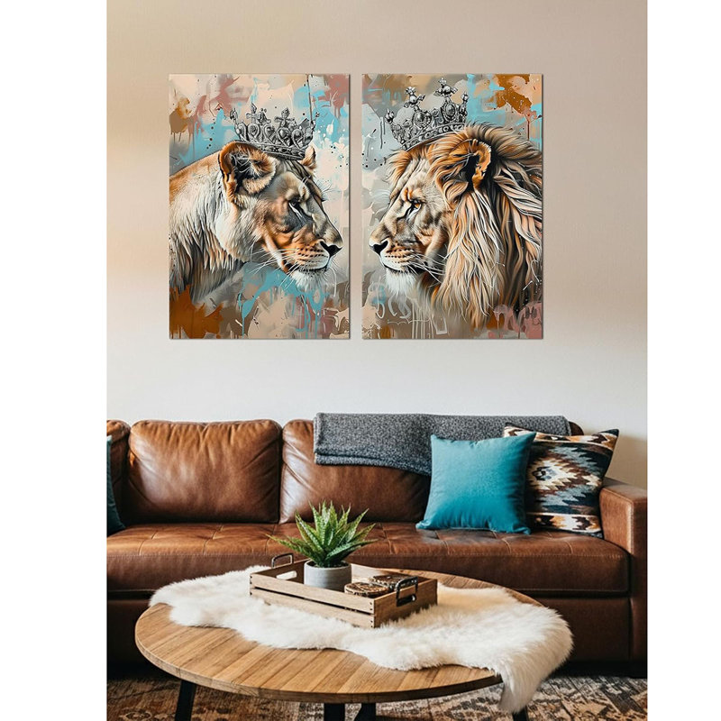 2 Piece Wrapped Canvas Print