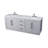 84 inch Double Bathroom Vanity-2092887087
