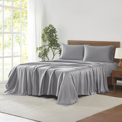 Ensemble de draps 4 pièces 100% Tencel Lyocell