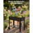 39" Rolling Steel Raised Garden Bed with Shelf, Lockable Wheels, 400 LBS Capacity Planter for Patio, Balcony & Backyard, Black-1904593828