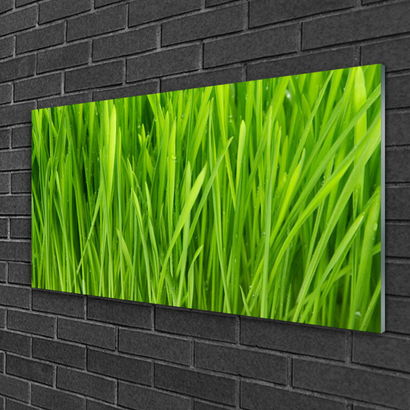 Floral Weed - No Frame Print on Glass
