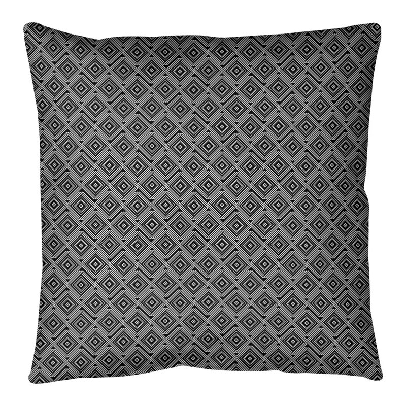 Coussin de sol Katelyn Elizabeth, 28 po x 28 po, Blanc