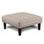 Revêtement carré, design contemporain, motif triangulaire, coussin en mousse à haute densité, couleur neutre, 36 pouces de long, large, 17 haut, unité simple