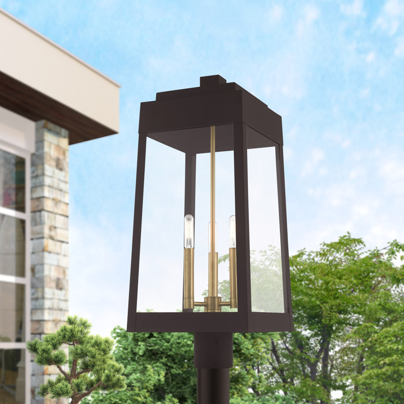 Antionetta Lantern Head, 24.75" H x 10.5" W x 10.5" D, Bronze