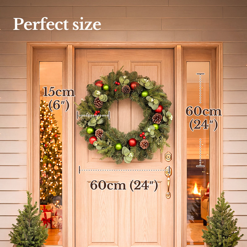 Faux 60cm Wreath