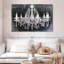 Lustre en cristal grunge sur toile-900466920
