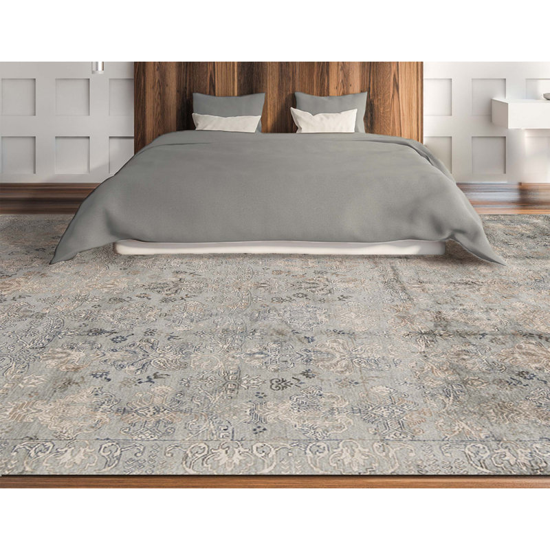 Windsom Oriental Area Rug in Beige