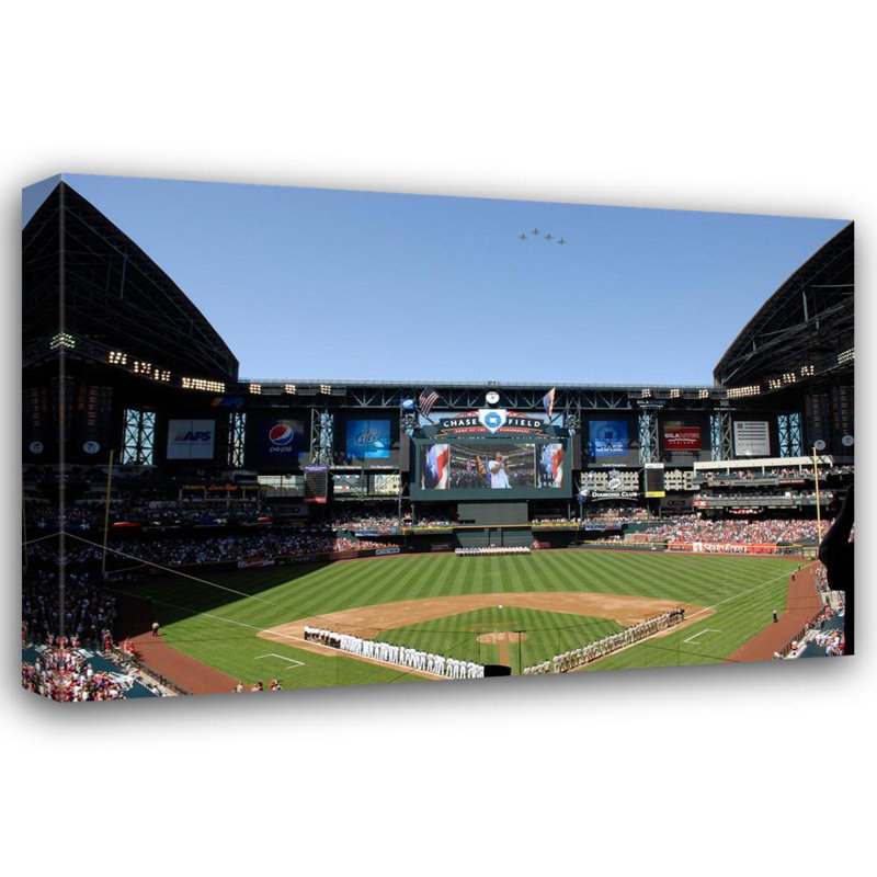 Chase Field, 16" H x 24" W