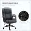 Grande et grande chaise de bureau 484 lb avec siège large, chaise de bureau d'ordinateur en tissu de lin, hauteur réglable, roues pivotantes