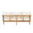 Harrill Outdoor 3-Seater Acacia Wood Sofa With Cushions-1867128662