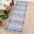 Oriental Machine Washable Rug with Rubber Backing for Living Room Vintage Non-Slip Dining Room Rug Easy-Cleaning Floor Carpet for Bedroom-1730861794