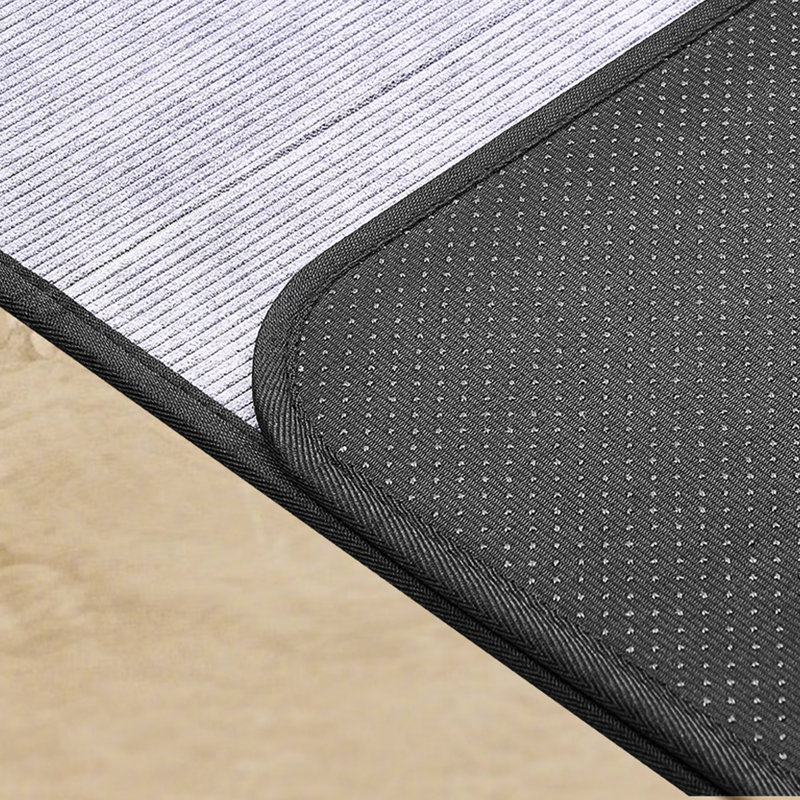 Tapis de chaise de jeu 36 po x 48 po, velours côtelé doux, réduit le bruit de roulement, surface en velours côtelé antidérapant facile à entretenir, idéal pour les bureaux