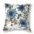 Motif floral bleu / vert