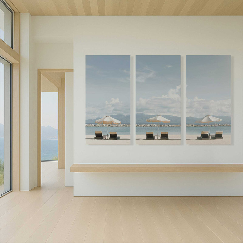 Sunny Serenity, reproduction sur toile, Toile tendue, 2, H 48 po x l 36 po