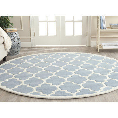 Carolene Hand Tufted Wool Geometric Rug