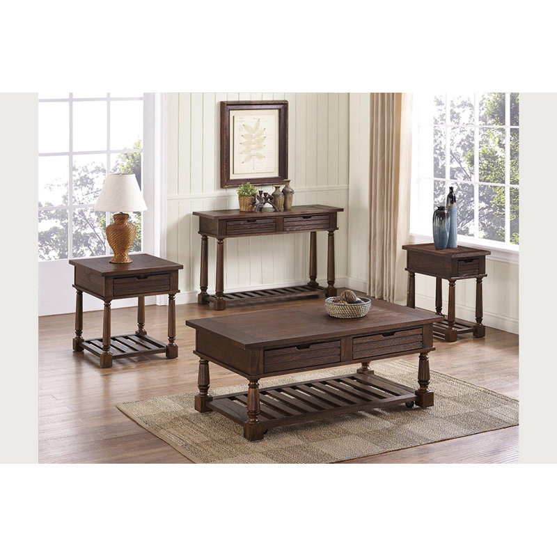 Table basse avec rangement Bullington