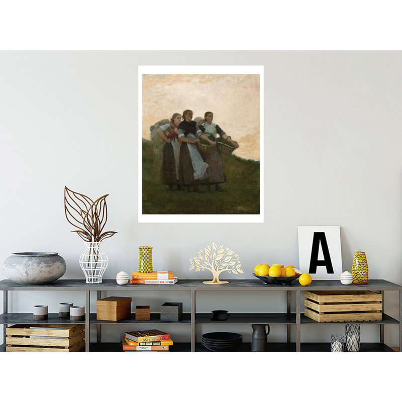 Hark! «The Lark» par Winslow Homer - Estampe numérique, H 40 po x l 32 po